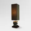 Briquette Table Lamp - Stone Lamp