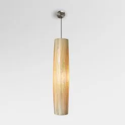 Kei with Wickerflat Hanging Lamp