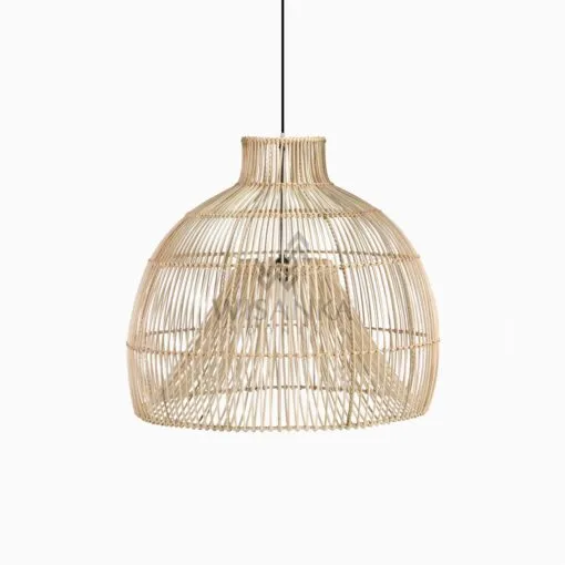 Bohemian Rattan Wicker Hanging Lamp