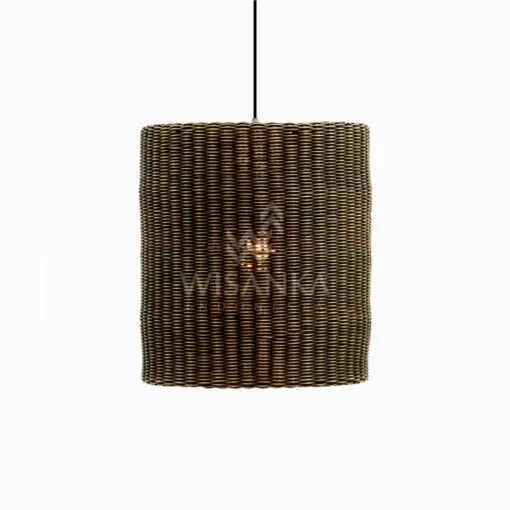 Daisy Rattan Wicker Pendant Lamp