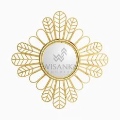 Hazel natural rattan Mirror wall decoration