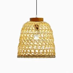 Meysa Rattan Decor Hanging Lamp On