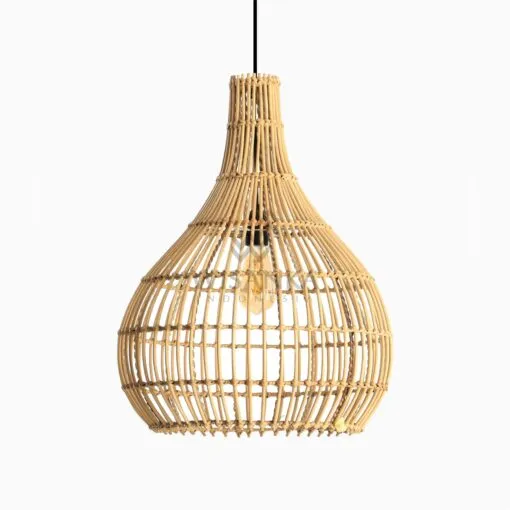Sarmento Rattan Pendant Hanging Lamp