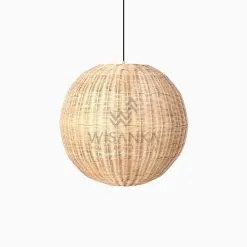 Taban Ball Hanging Lamp - Natural Rattan Pendant Lamp off