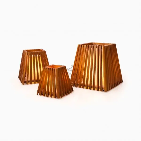 Taylor Outdoor Lamp – Teak Wood Outdoor Lighting