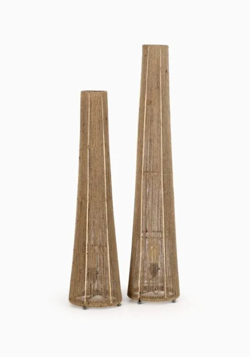 Kenanga Floor Lamp – Wicker Standing Floor Lamp