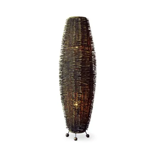 Rakai Floor Lamp – Standing Rattan Lamps for Living Room
