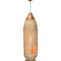 Bird Nest Hanging Lamp - Rattan Pendant Light