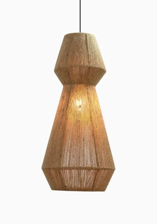 Dahlia hanging lamp – Rope Living Pendant Light