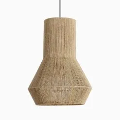 Gladiolus Hanging Lamp - Rope Living Pendant Light - off