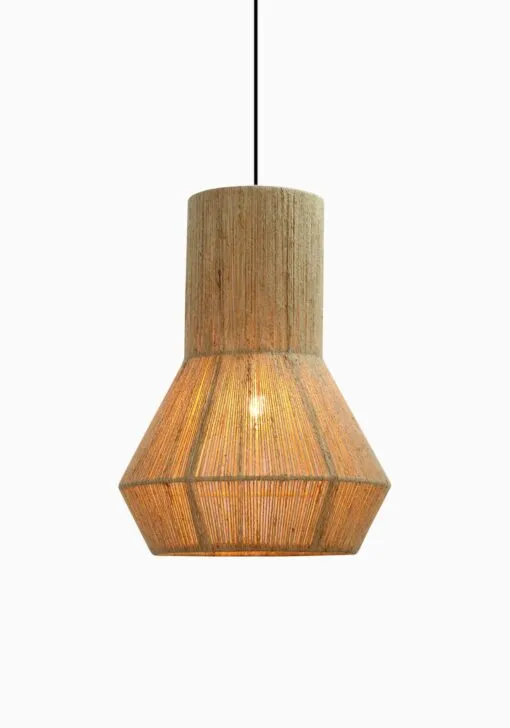 Gladiol Hanging Lamp – Rope Living Pendant Light