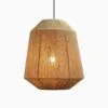 Lanta Hanging Lamp - Rope Living Pendant Lighting - on