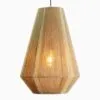 Nolia Hanging lamp - Rope Living Pendant Lighting-on