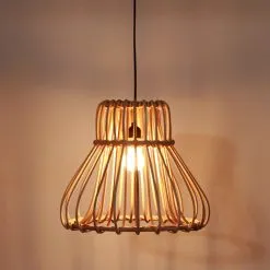 Kana Hanging Lamp - Rattan Pendant Light for Home Decor