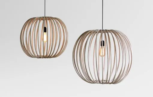 Cup Hanging Lamp – Rattan Lampion Pendant Light for Home Decor