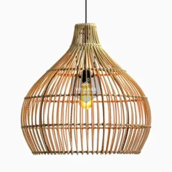 Sorrento Rattan Hanging Light
