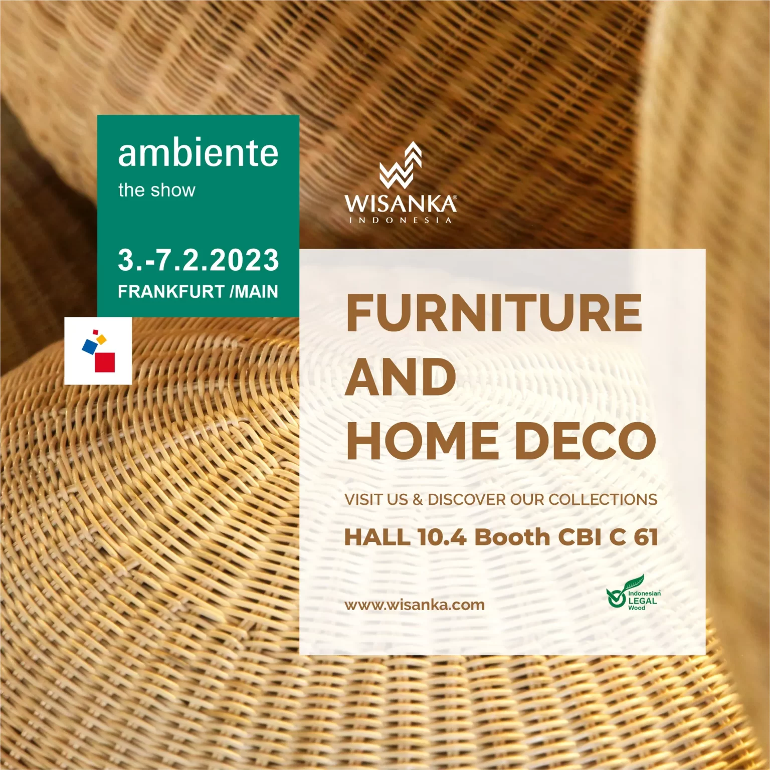 Lighting for Living by Wisanka at Ambiente The Show 2023 Furniture and Home Deco