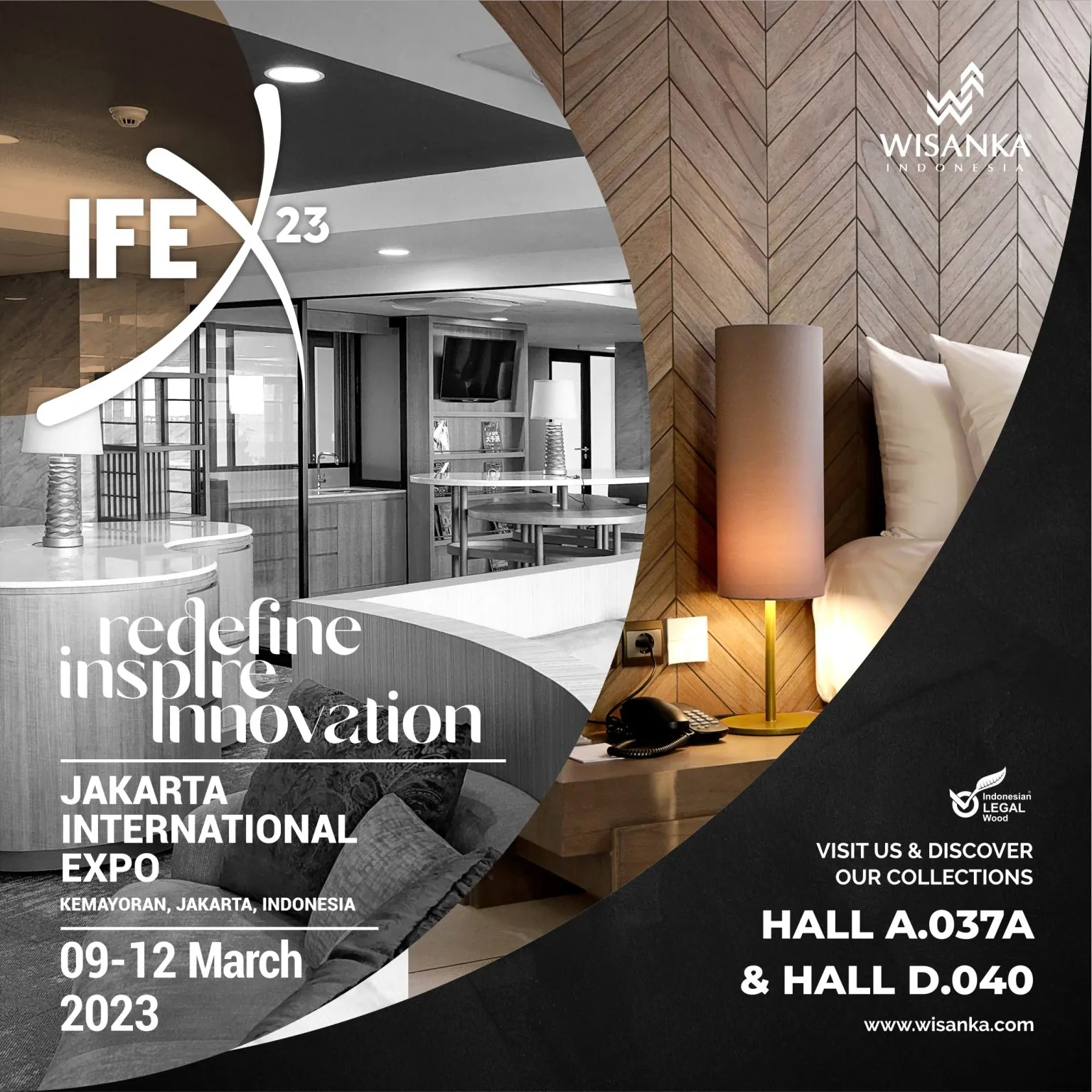 Lighting For Living at IFEX 2023 Indonesia International Furniture Expo