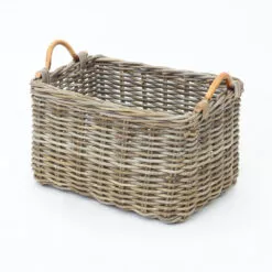 Hida Storage Basket – Natural Rattan Kubu Basket