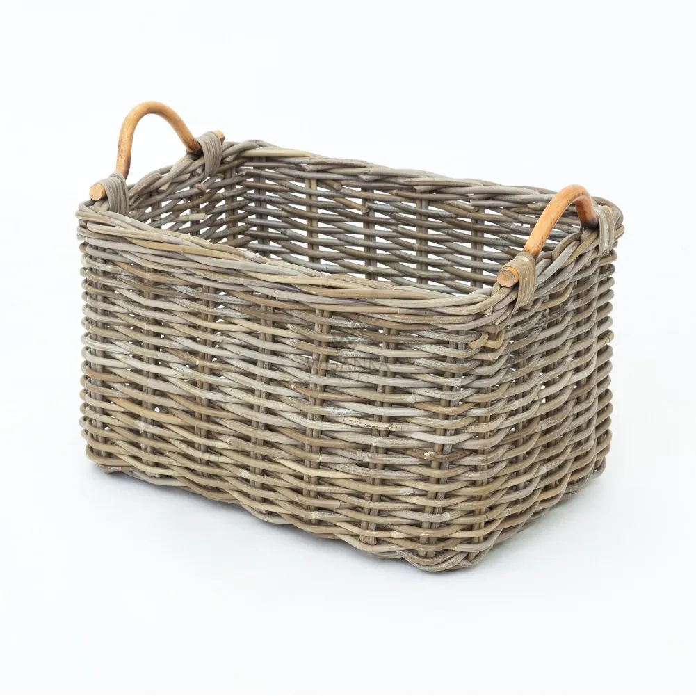Hida Storage Basket – Natural Rattan Kubu Basket Hida Storage Basket – Natural Rattan Kubu Basket
