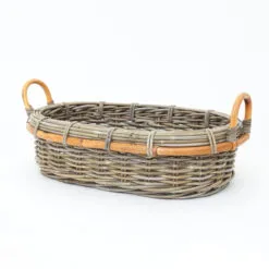 Lumia Oval Basket - Perspective view