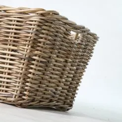 Alberto Natural Rattan Basket for Home Decoration - details